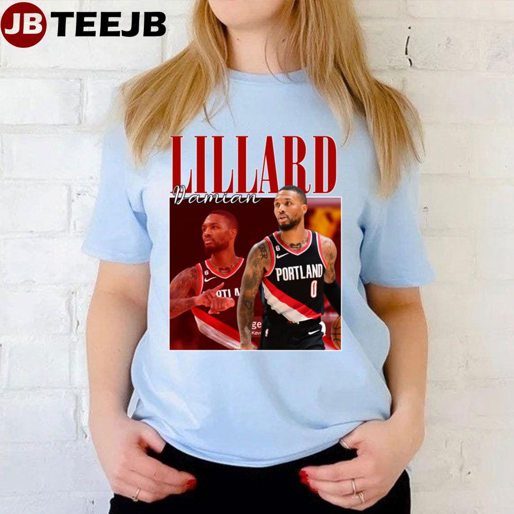 Vintage 90s Damian Lillard Basketball Unisex T-Shirt