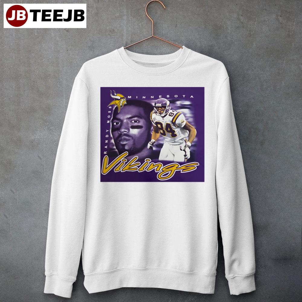 Vintage 90s Randy Moss Minnesota Vikings Football Unisex Sweatshirt