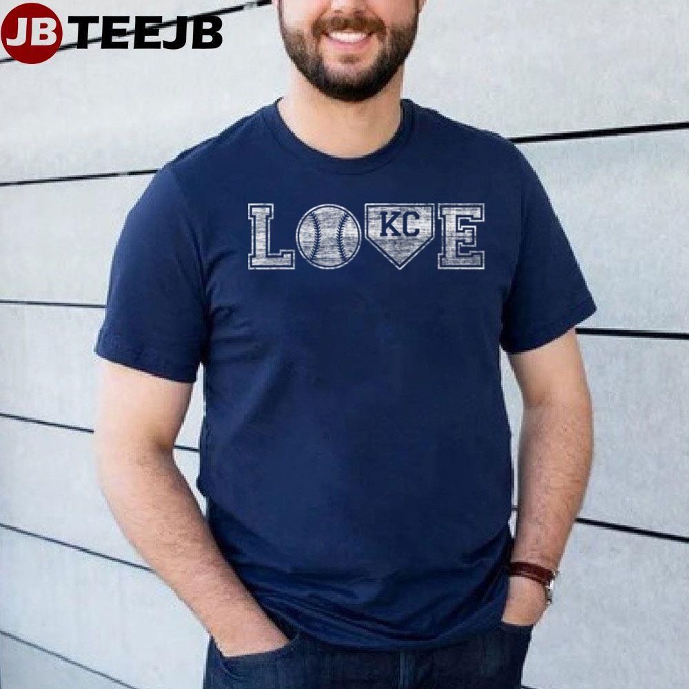Vintage Baseball Kansas City Love Blue Color Royal Nationa Unisex T-Shirt Vintage Baseball Kansas City Love Blue Color Royal Nationa Unisex T-Shirt