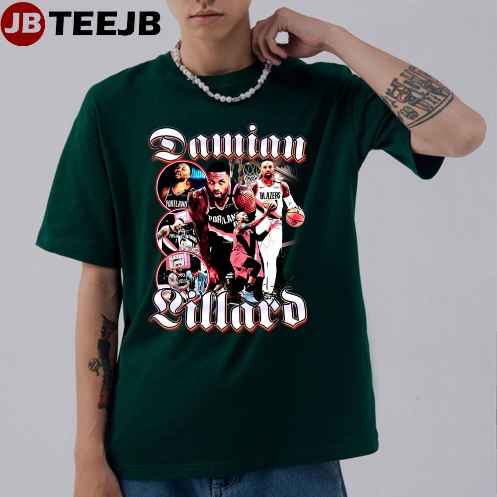 Vintage Damian Lillard Basketball Unisex T-Shirt