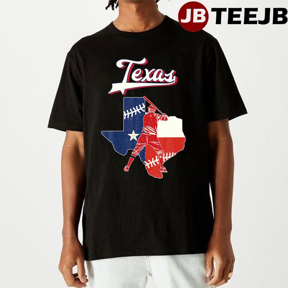 Vintage Distressed Texas Baseball Game Day Ranger Unisex T-Shirt