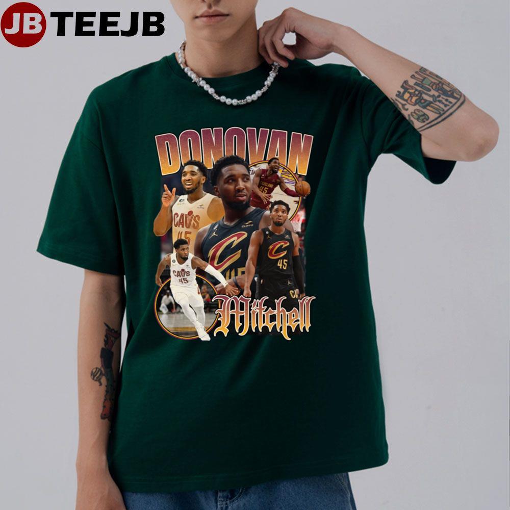 Vintage Donovan Mitchell Basketball Unisex T-Shirt