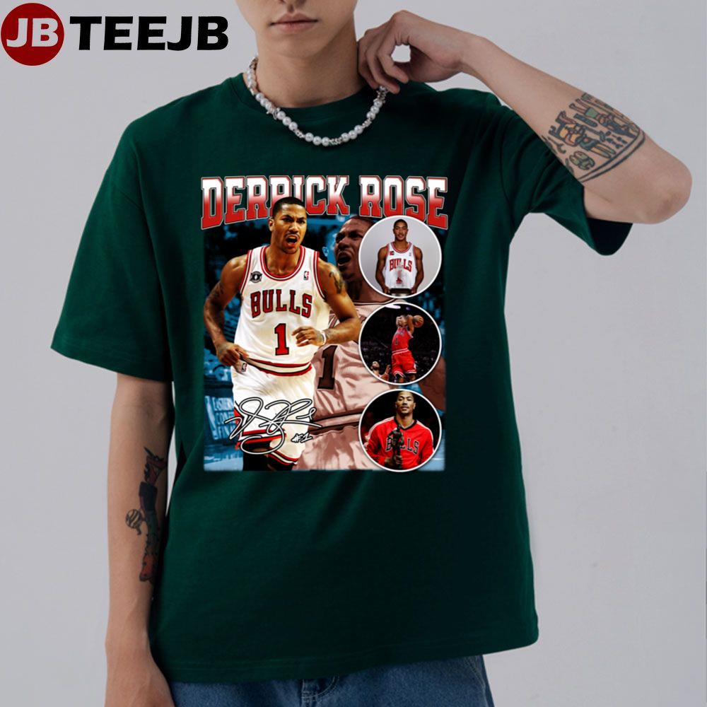 Vintage Mvp Derrick Rose Chicago Unisex T-Shirt