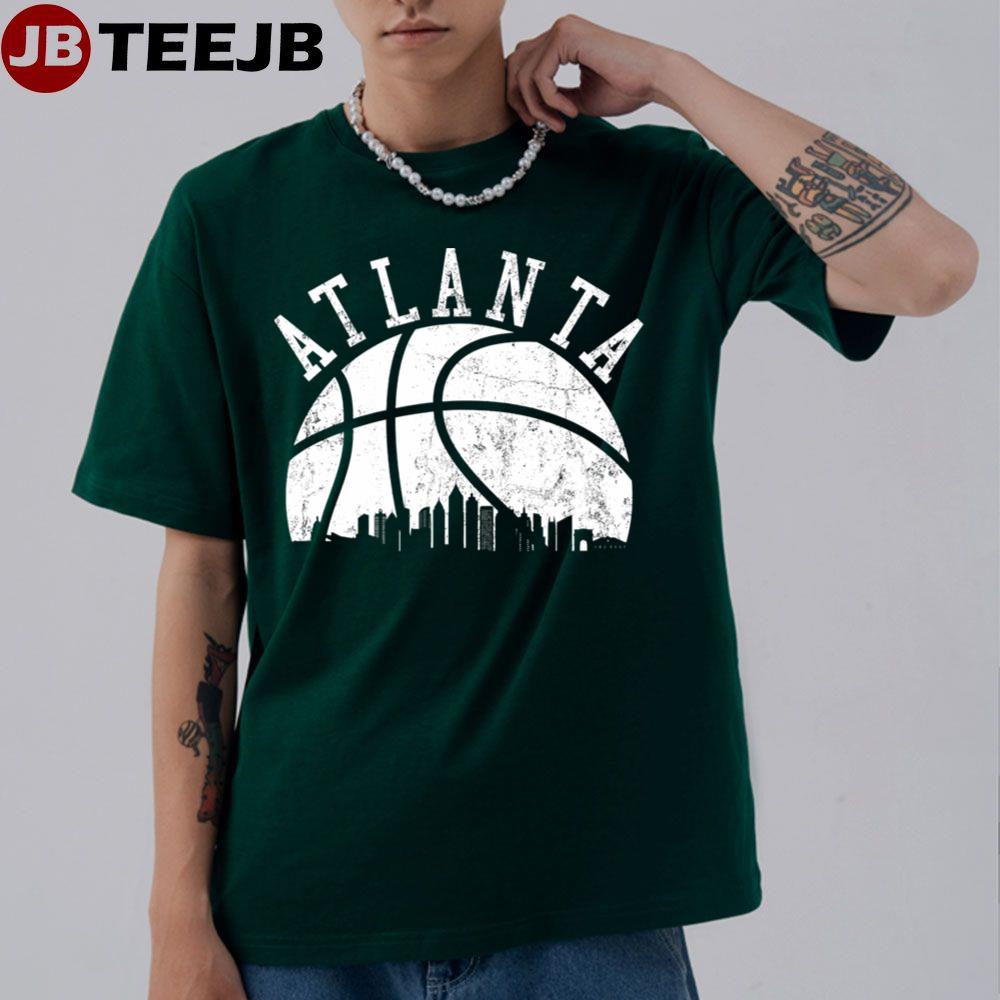 Vintage Retro Atlanta Hawls Basketball Unisex T-Shirt