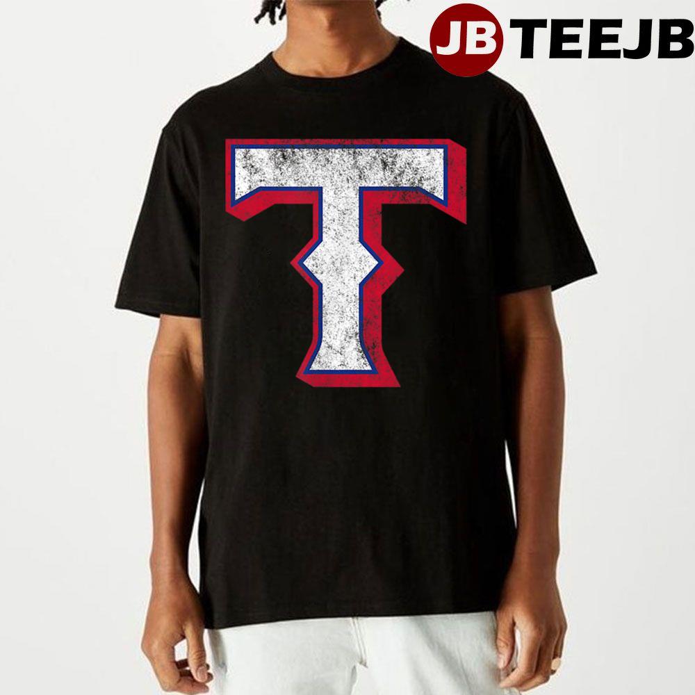 Vintage Texas Baseball T Distressed Game Day Range Unisex T-Shirt