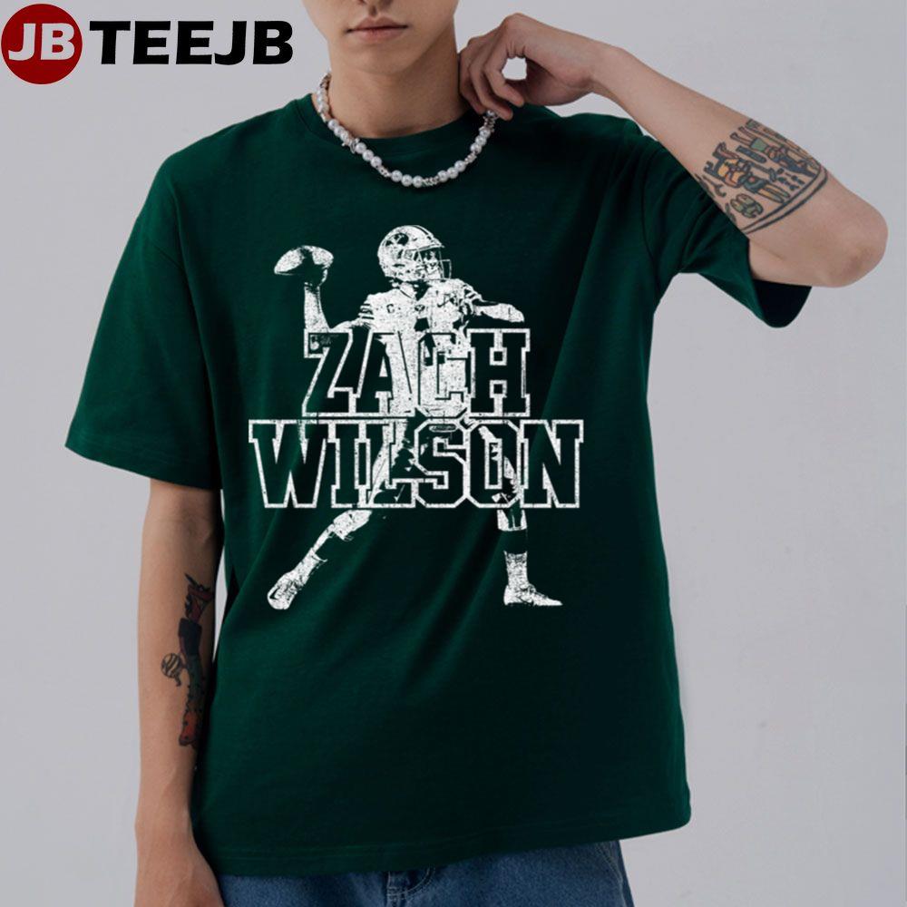 Vintage White Zach Wilson Football Unisex T-Shirt