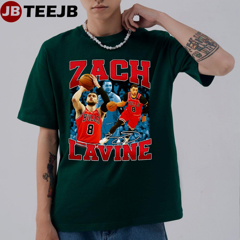 Vintage Zach Lavine Chicago Sport Basketball Unisex T-Shirt