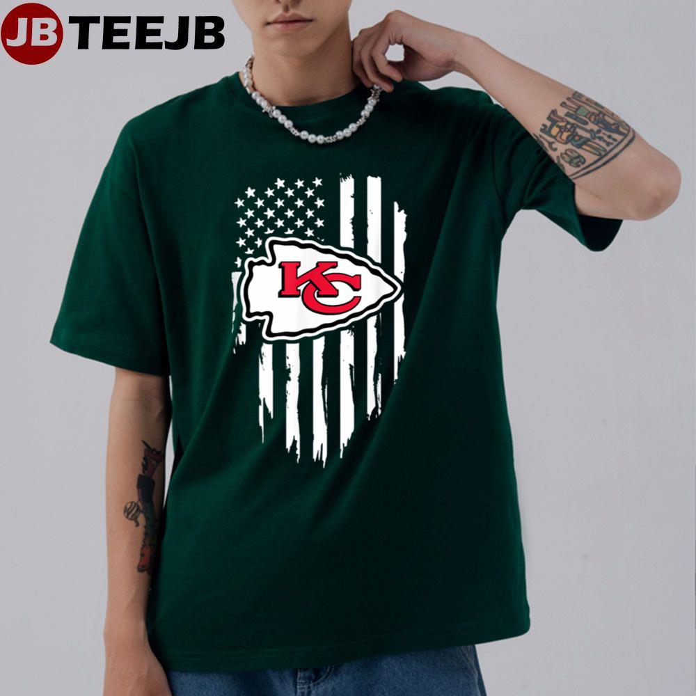 White Flag Kansas City Chiefs Football Unisex T-Shirt
