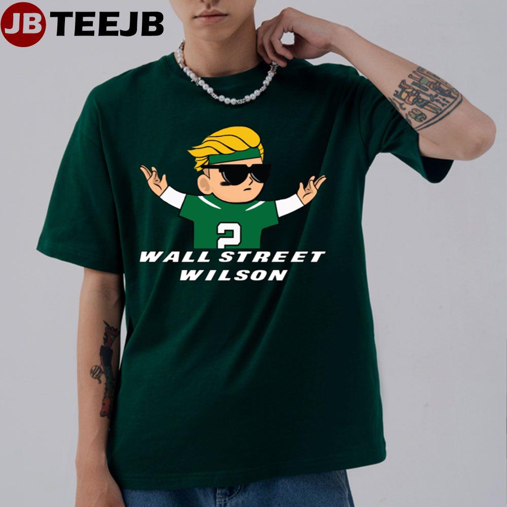 Zach Wilson Jets Wall Street Wilson Football Unisex T-Shirt
