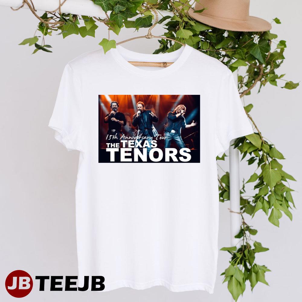 15th Anniversary Tour The Texas Tenors 2023 Unisex T-Shirt