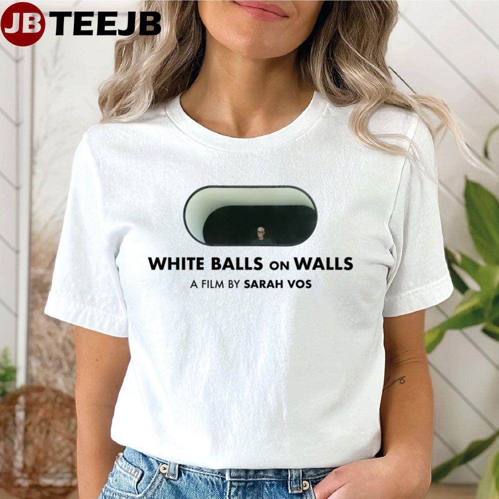 2023 White Balls On Walls Movie Unisex T-Shirt