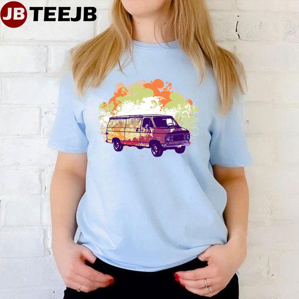 70’s Chevy Hippie Van Unisex T-Shirt