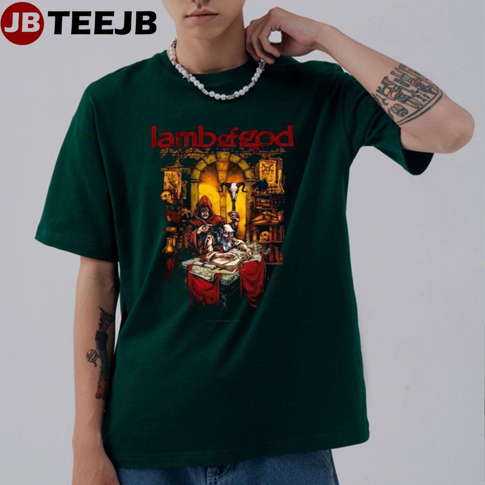 80’s Art Lamb Heavy Metal Of God Band Unisex T-Shirt