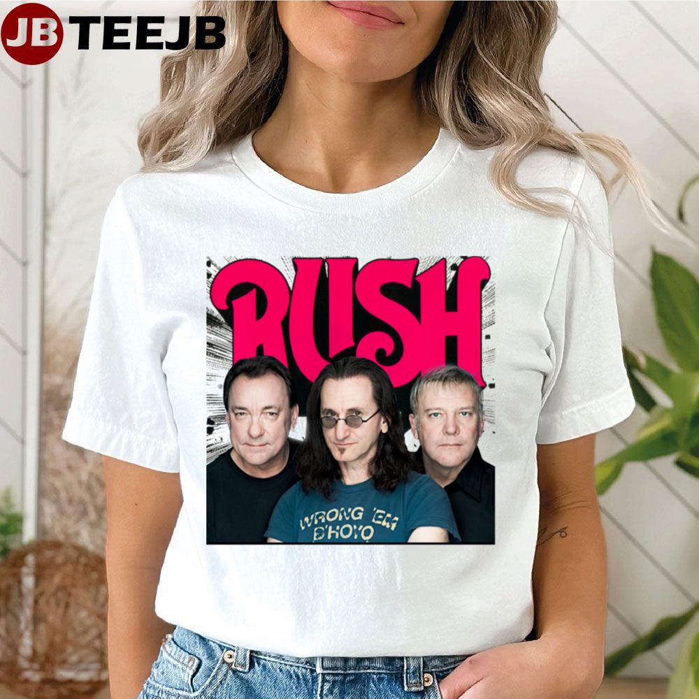 80’s Vintage Rush Band Unisex T-Shirt