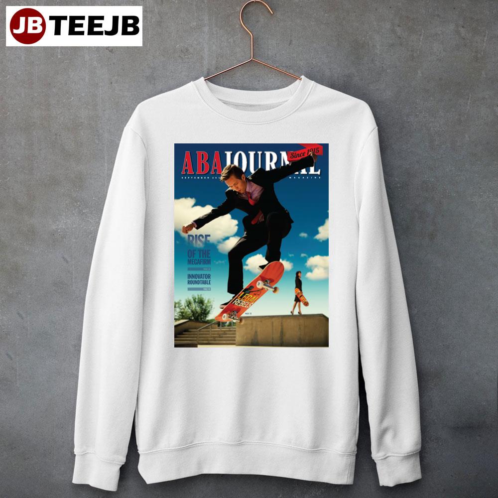 Aba Journal Legal Rebels Skater Cover Unisex Sweatshirt