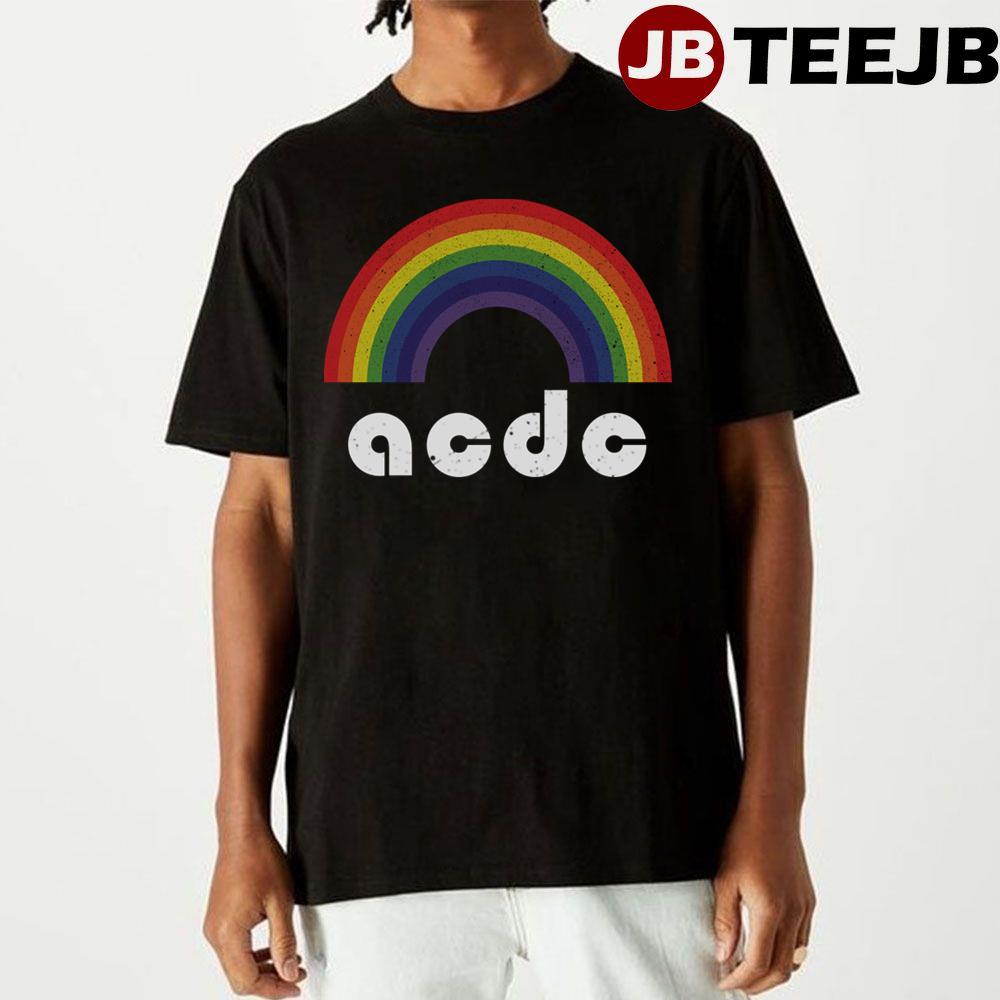 Acdc Rainbow Vintage Unisex T-Shirt