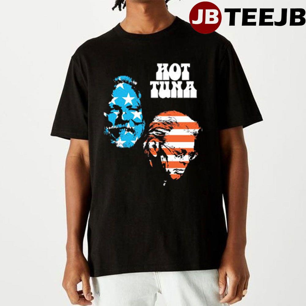 American Flag Hot Tuna Unisex T-Shirt