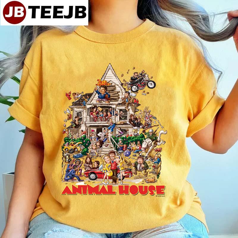 Animal House Delta House Drawing Unisex T-Shirt