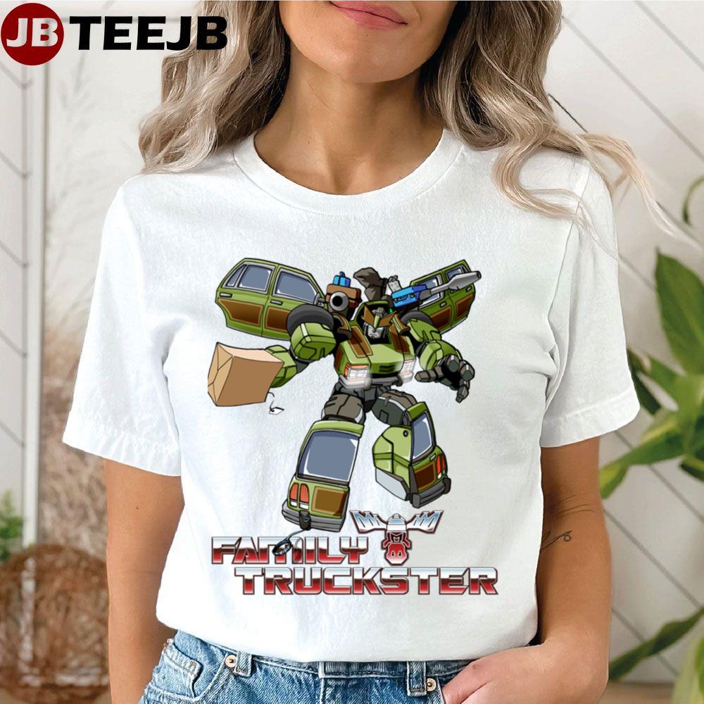 Asplenia Studios Family Truckster Transformer Unisex T-Shirt