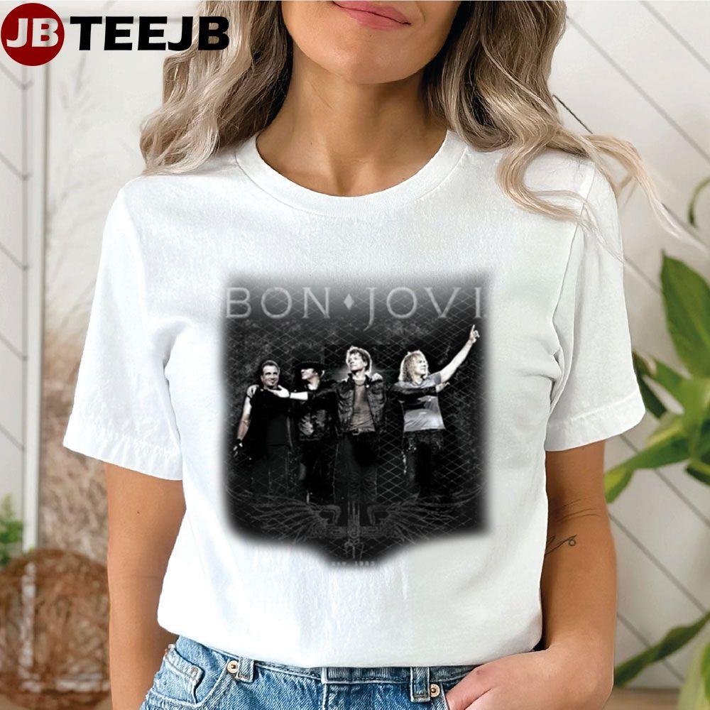 Band Wanted Dead Or Alive Bon Jovi Unisex T-Shirt