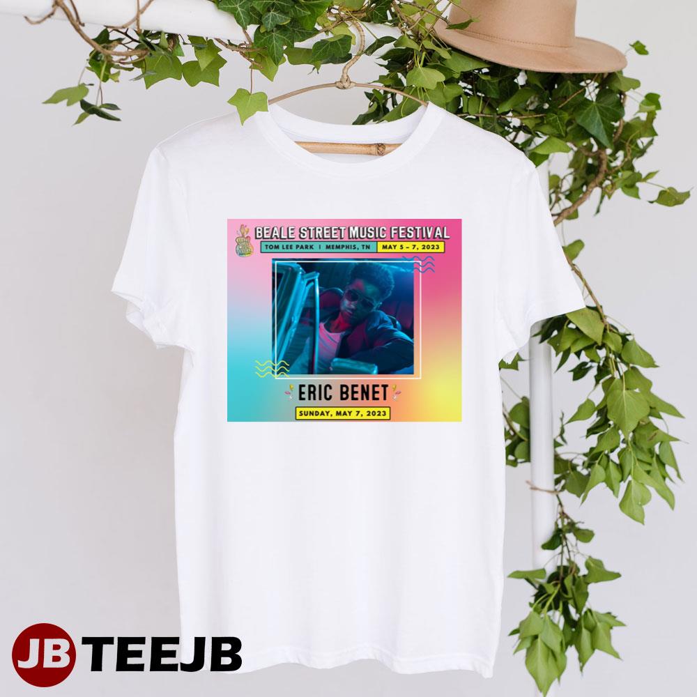 Beale Street Music Festival 2023 Eric Benet Unisex T-Shirt