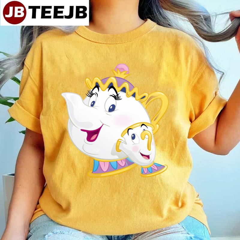 Beauty And The Beast Mrs Potts And Chip Unisex T-Shirt