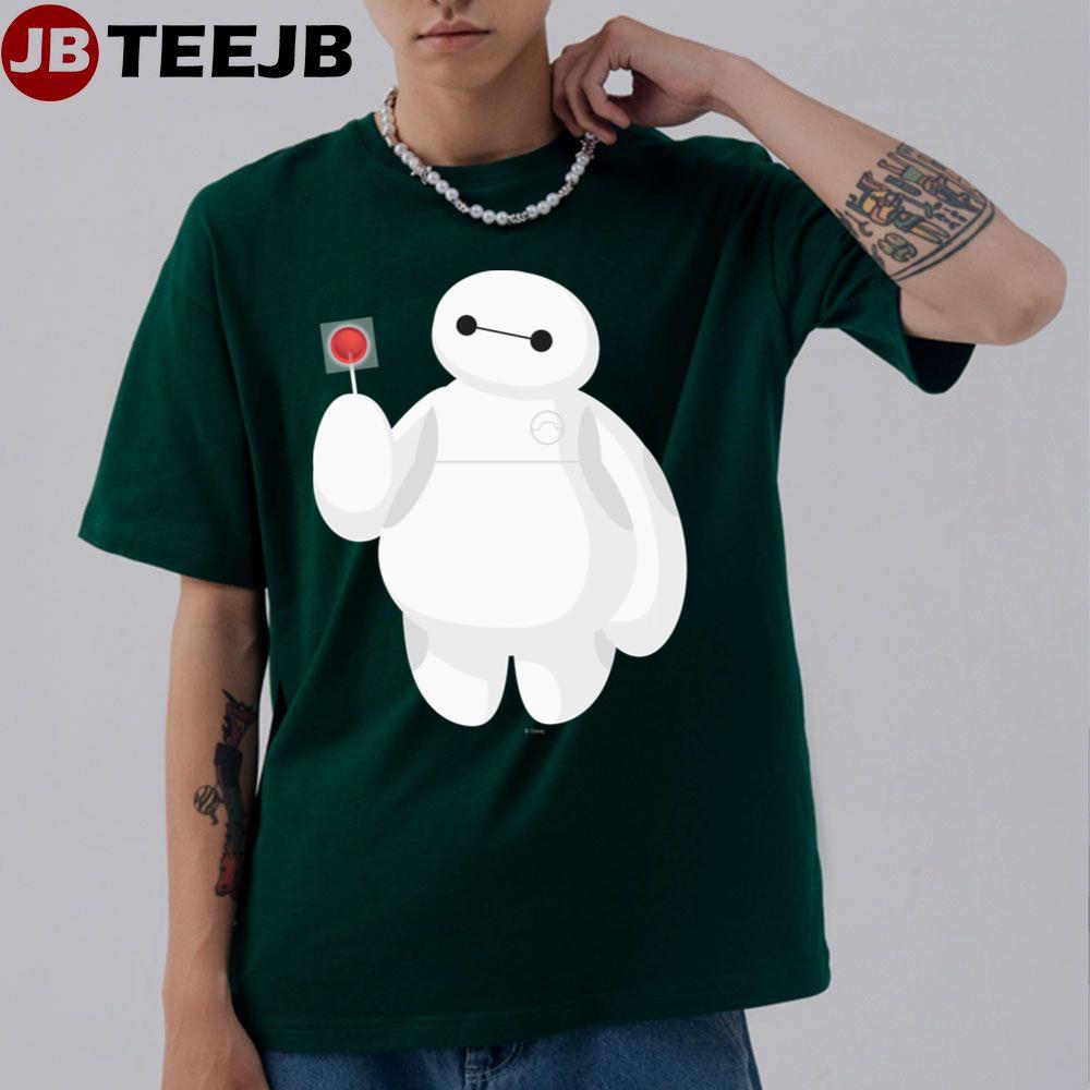 Big Hero 6 Baymax With Lollipop Unisex T-Shirt