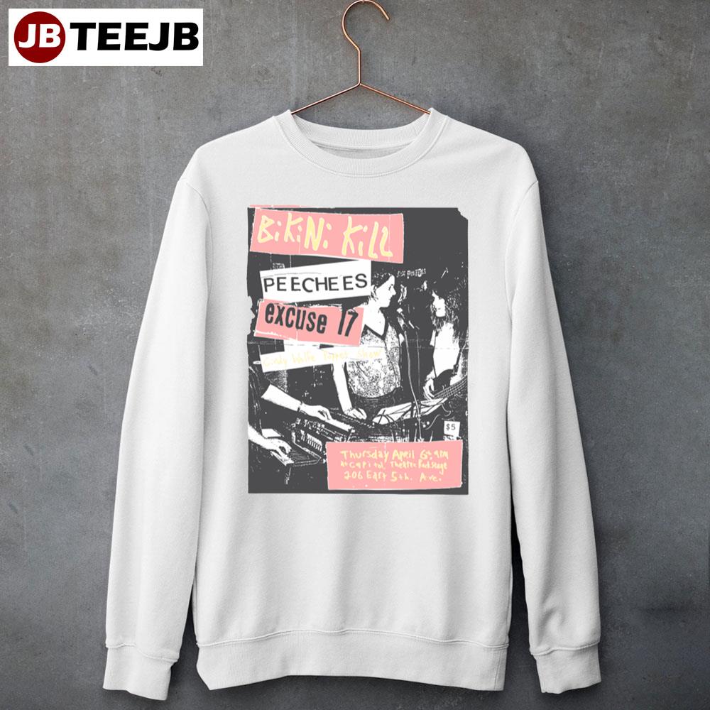 Bikini Kill Peecees Unisex Sweatshirt