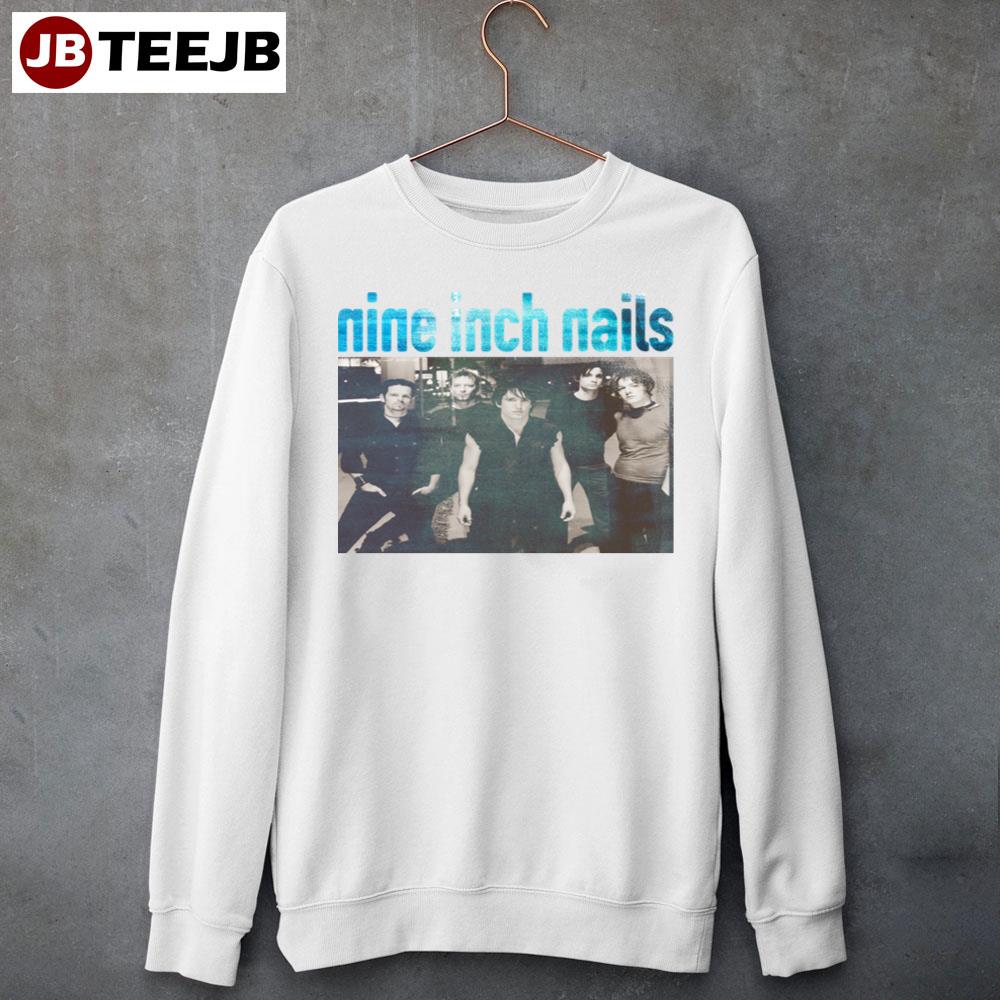 Black And White Nine Inch Nails Unisex T-Shirt