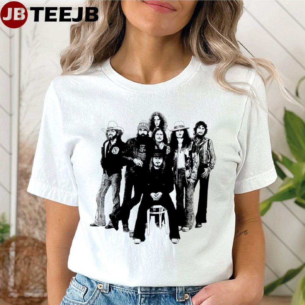 Black Art Lynyrd Skynyrd Band Unisex T-Shirt