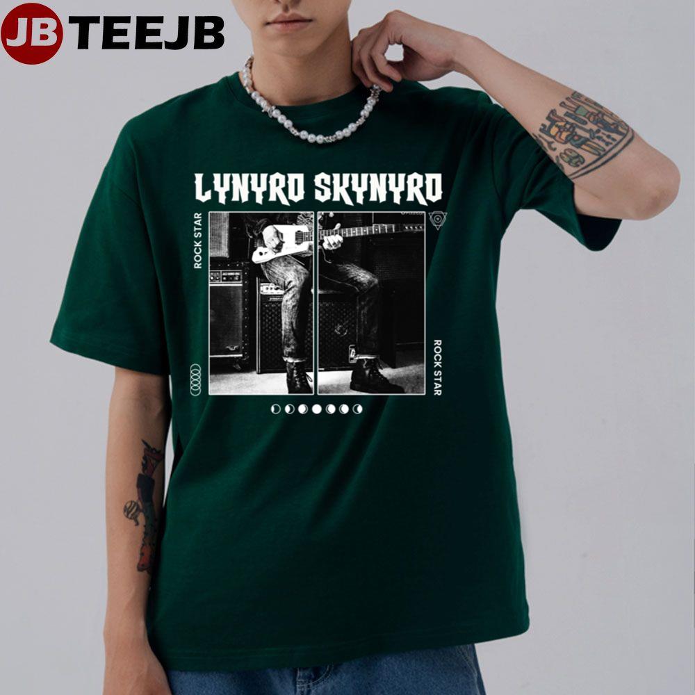 Black Art With Guitar Lynyrd Skynyrd Music Unisex T-Shirt