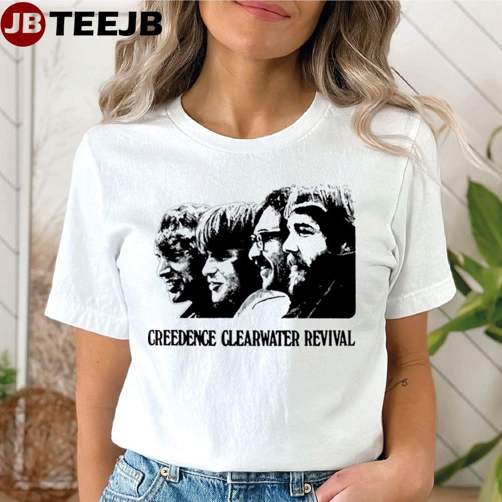 Black Creedence Clearwater Revival Band Unisex T-Shirt