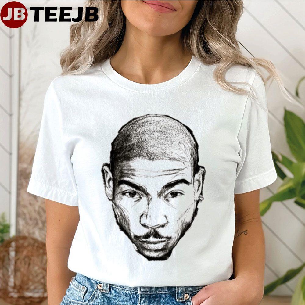 Black Line Art Ja Rule Unisex T-Shirt