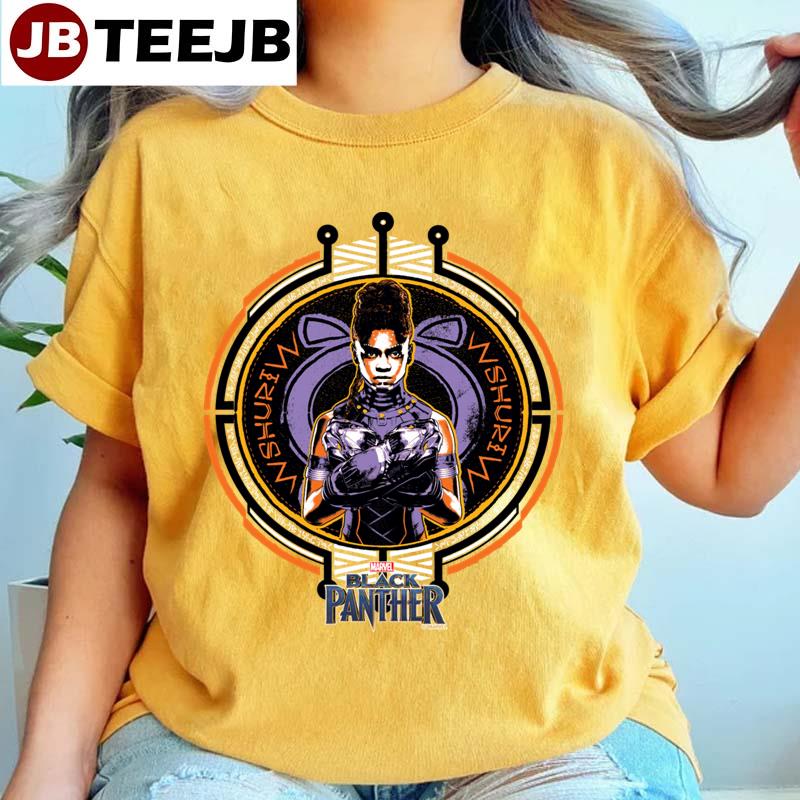 Black Panther Shuri Wakandan Badge Unisex T-Shirt