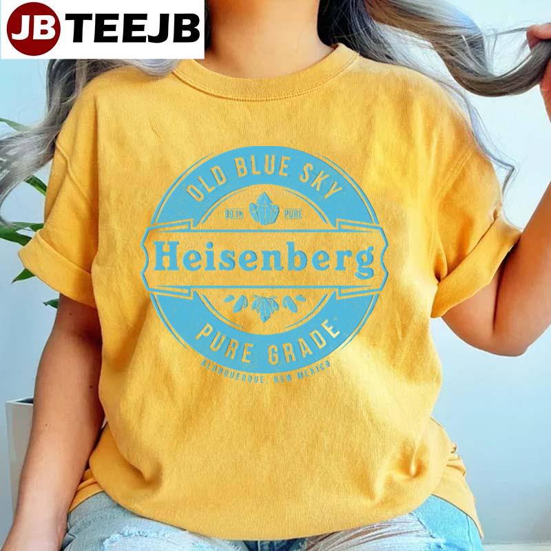 Blue Heisenberg Breaking Bad Unisex T-Shirt