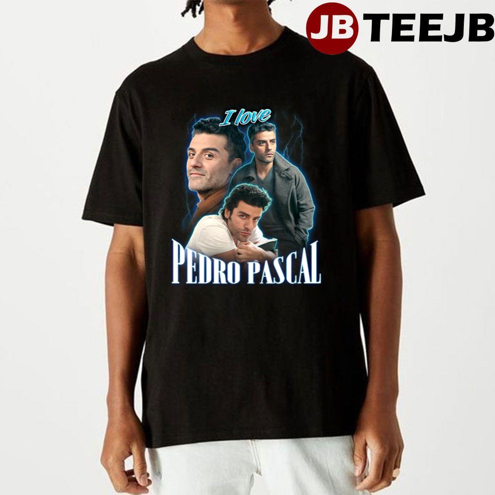 Blue Vintage Pedro Pascal Oscar Isaac Unisex T-Shirt