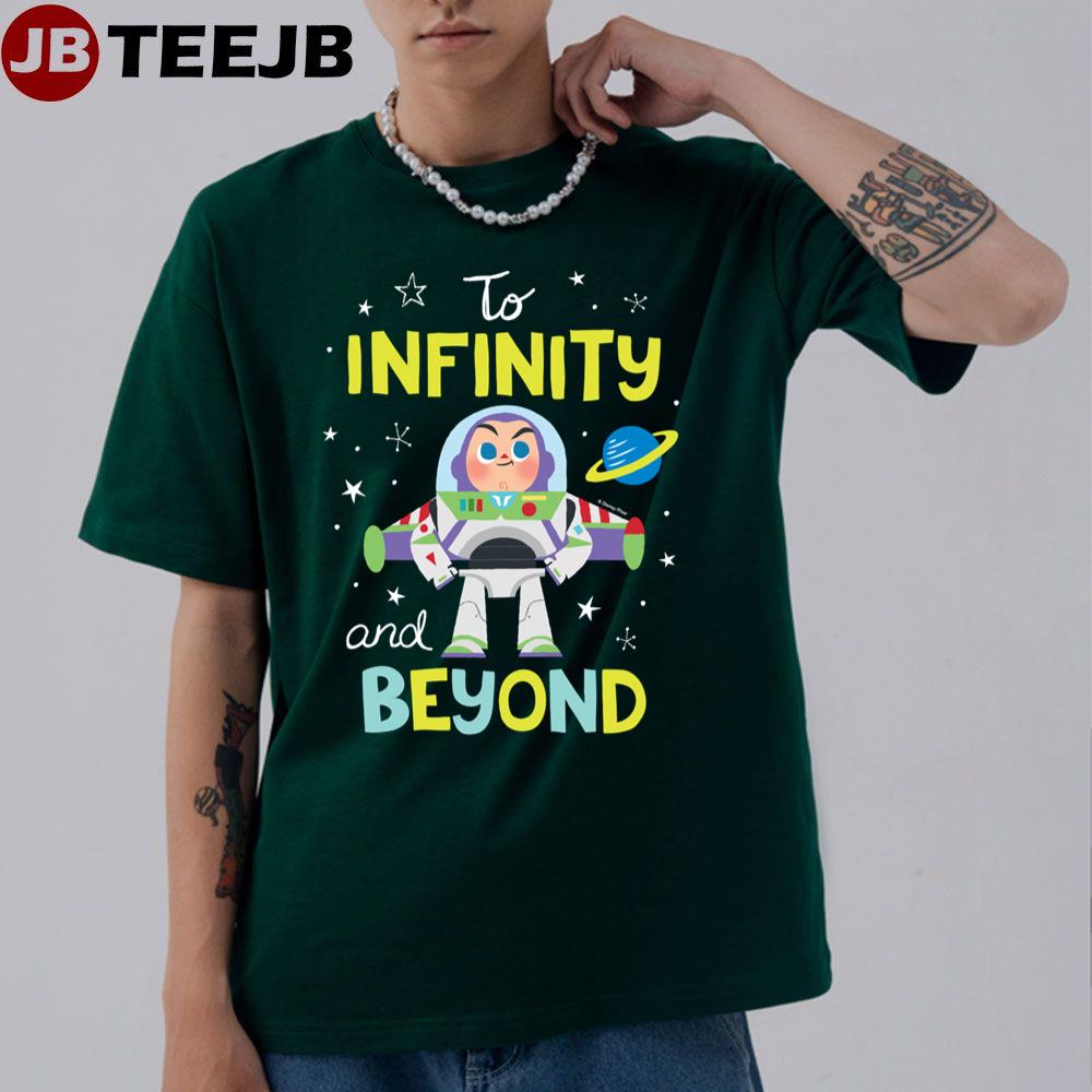 Buzz Lightyear Cartoon To Infinity And Beyond Unisex T-Shirt