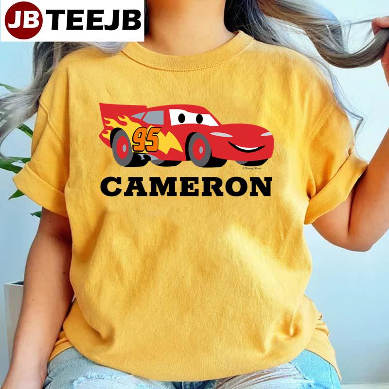 Cameron Cars Lightning Mcqueen Unisex T-Shirt