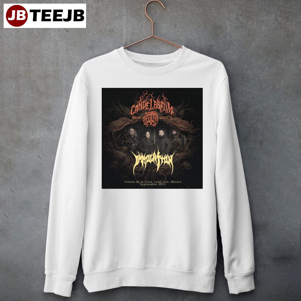 Candelabrum Metal Festival Immolation 2023 Unisex T-Shirt