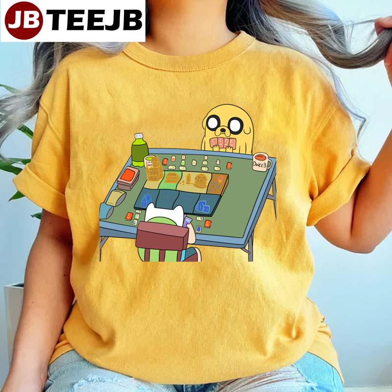 Card Wars With Finn And Jake Adventure Time Unisex T-Shirt