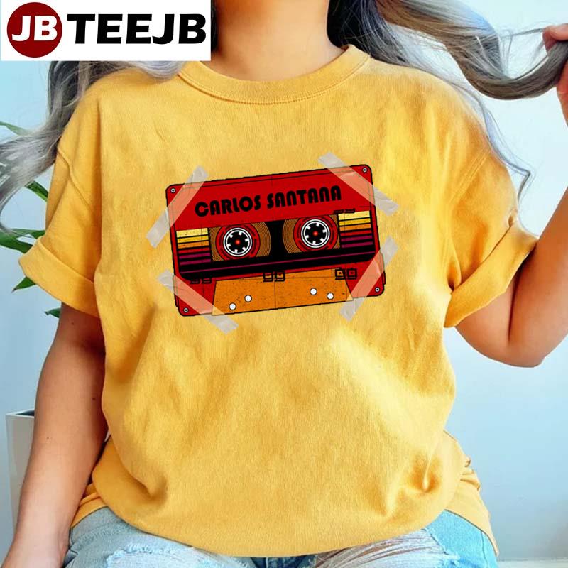 Cassette Tape Vintage Carlos Santana Unisex T-Shirt