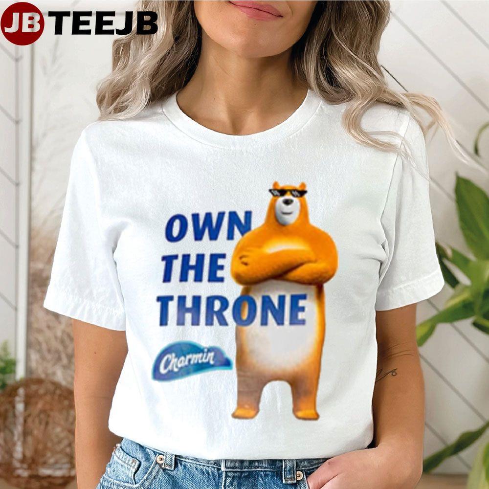 Charmin Bear Own The Throne Unisex T-Shirt