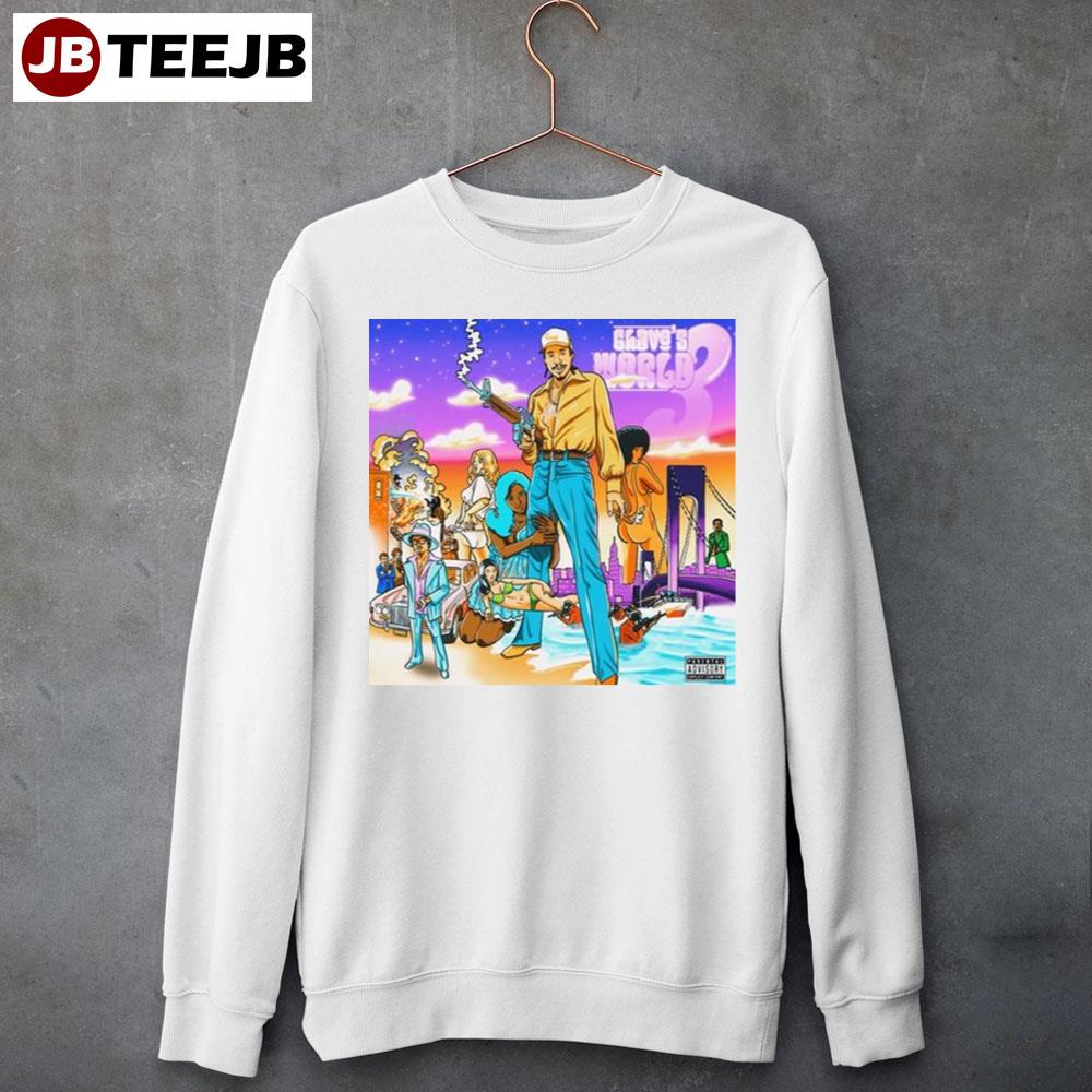 Chavo & Pi’erre Bourne – Chavo’s World 3 Album 2023 Unisex T-Shirt