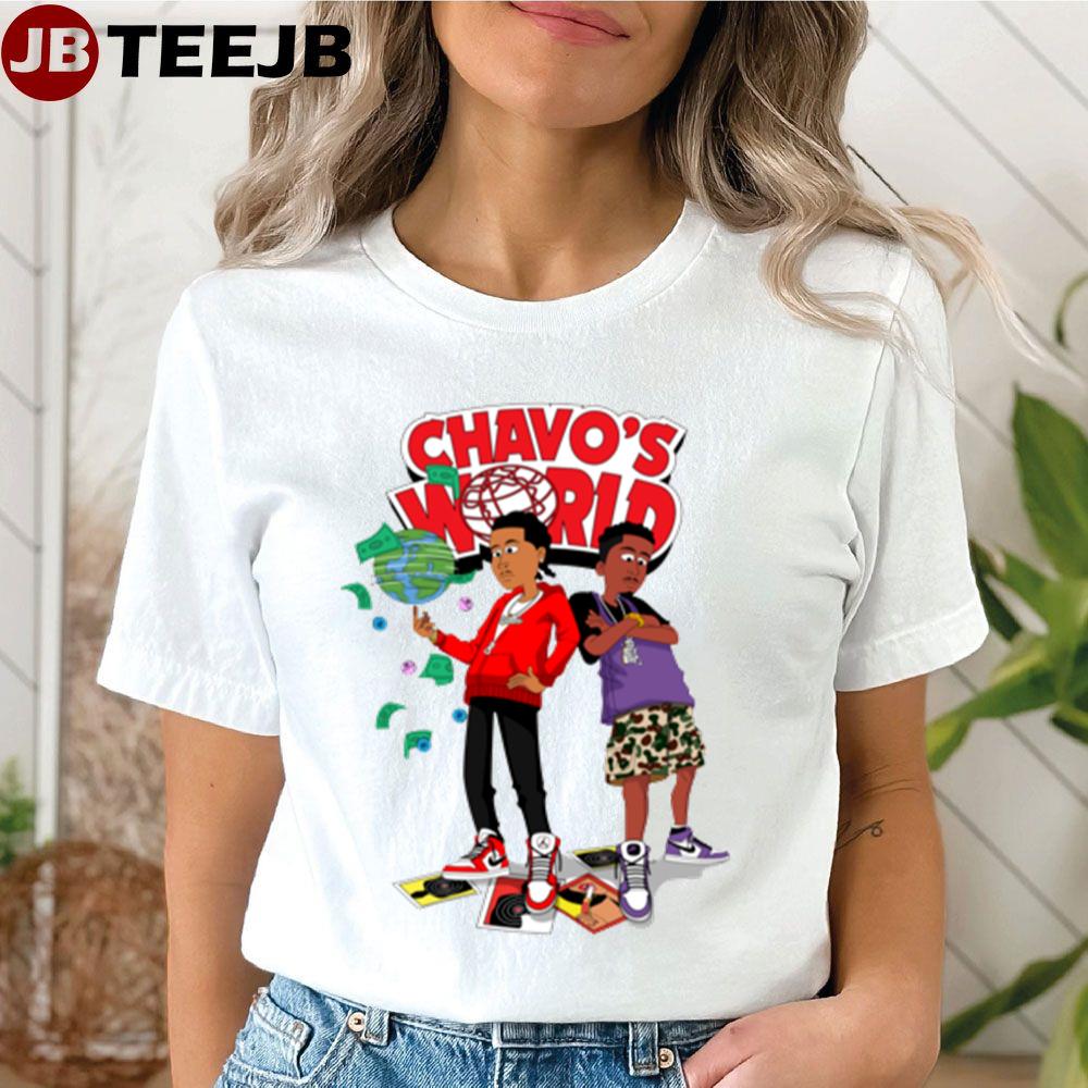 Chavo & Pi’erre Bourne – Chavo’s World Unisex T-Shirt