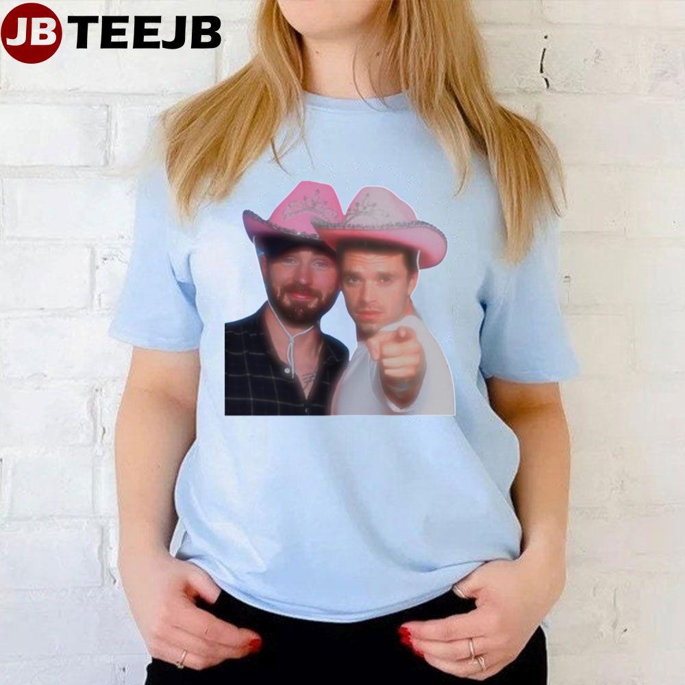 Chris Evans & Sebastian Stan Active Unisex T-Shirt