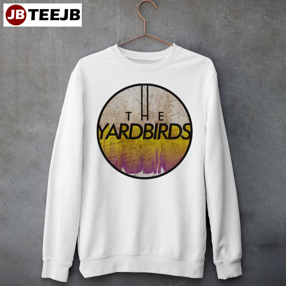 Circle Vintage Yellow The Yardbirds Unisex T-Shirt