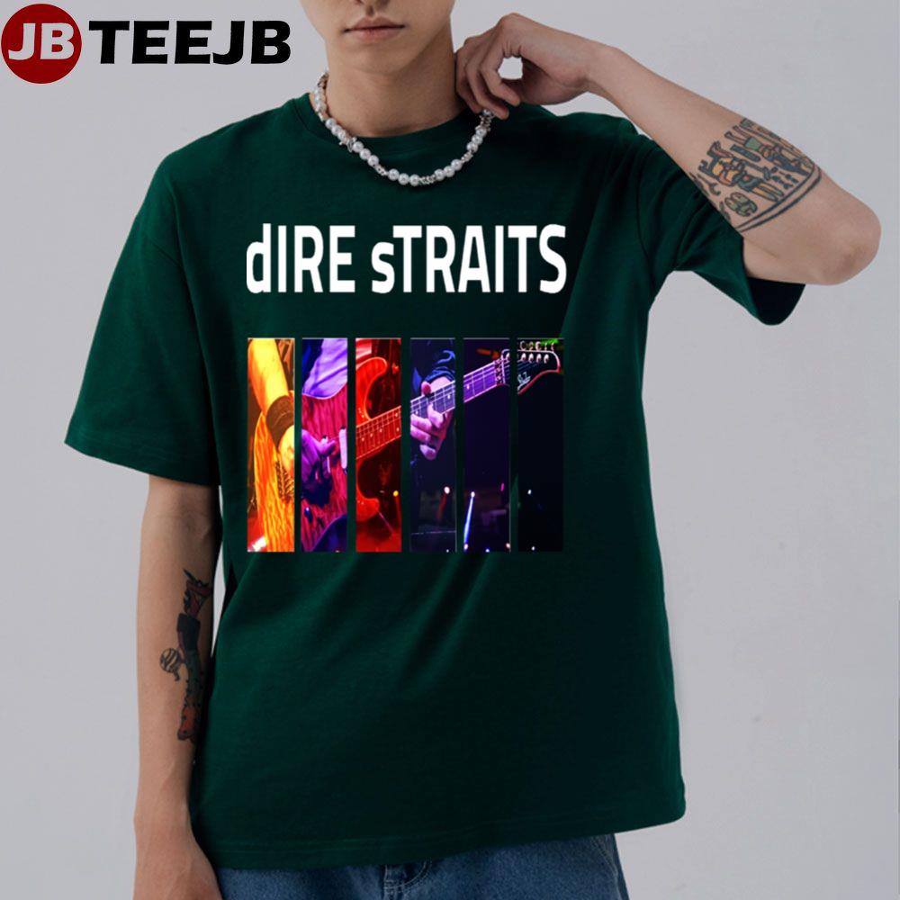 Color Art Dire Straits Unisex T-Shirt