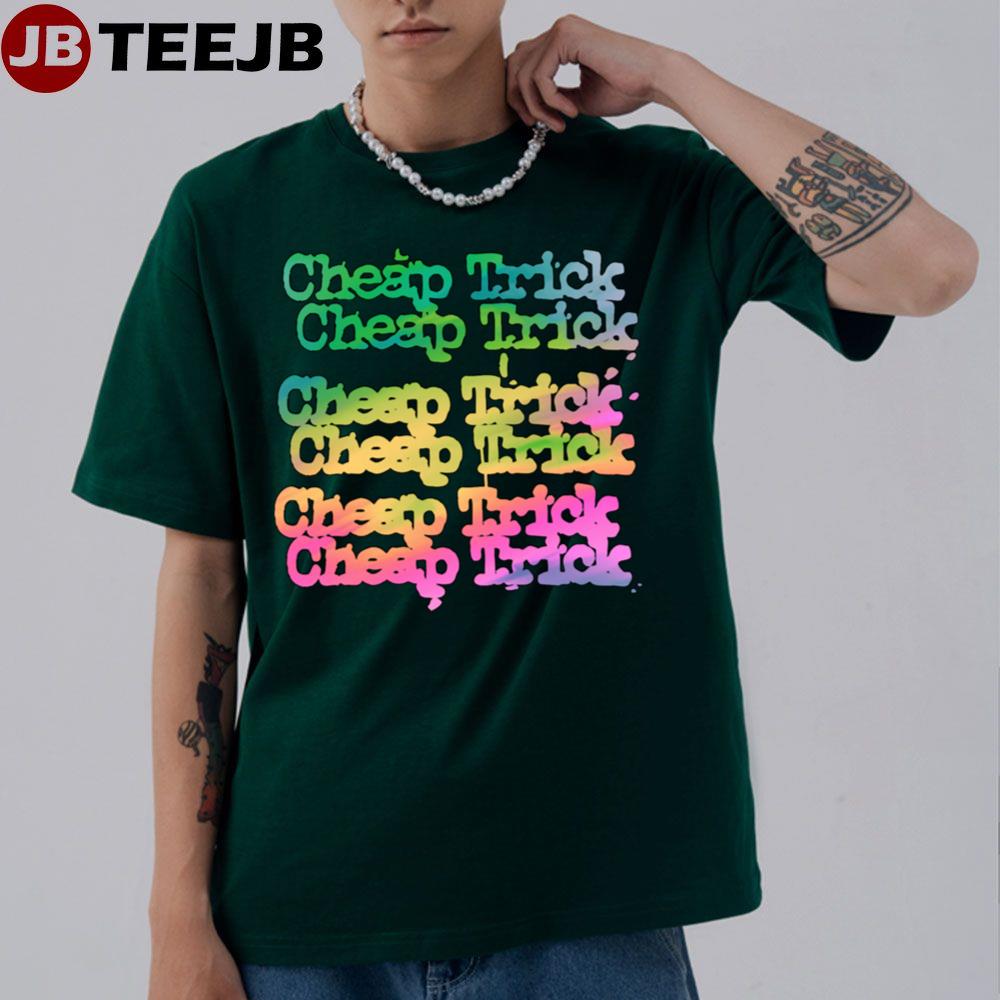 Color Vintage Cheap Trick Logo Unisex T-Shirt