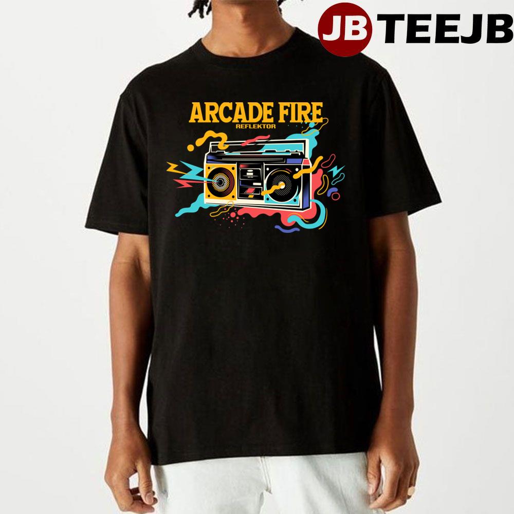 Colorfull Radio Arcade Fire Unisex T-Shirt