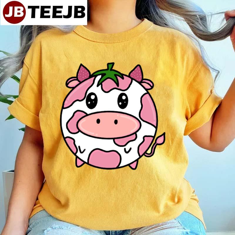 Cute Strawberry Cow Unisex T-Shirt